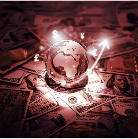 Financial service illustration